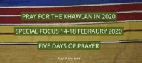 5 Dae van Gebed vir die Khawlan-stam – 14-18 Feb