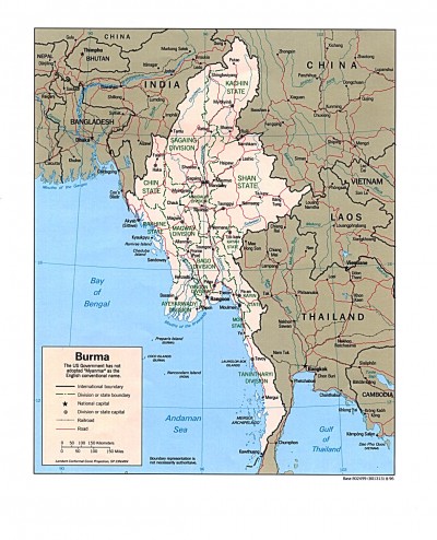 Burma weermag offensiewe teen etniese stamme