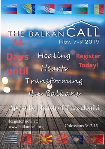 44 dae tot die Balkan-oproep 2019!