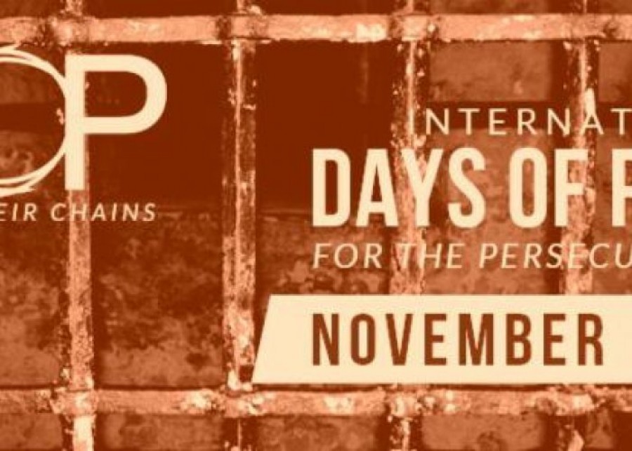 International Day Of Prayer For The Persecuted Church Two 12 Hours Calls November 1st 8th